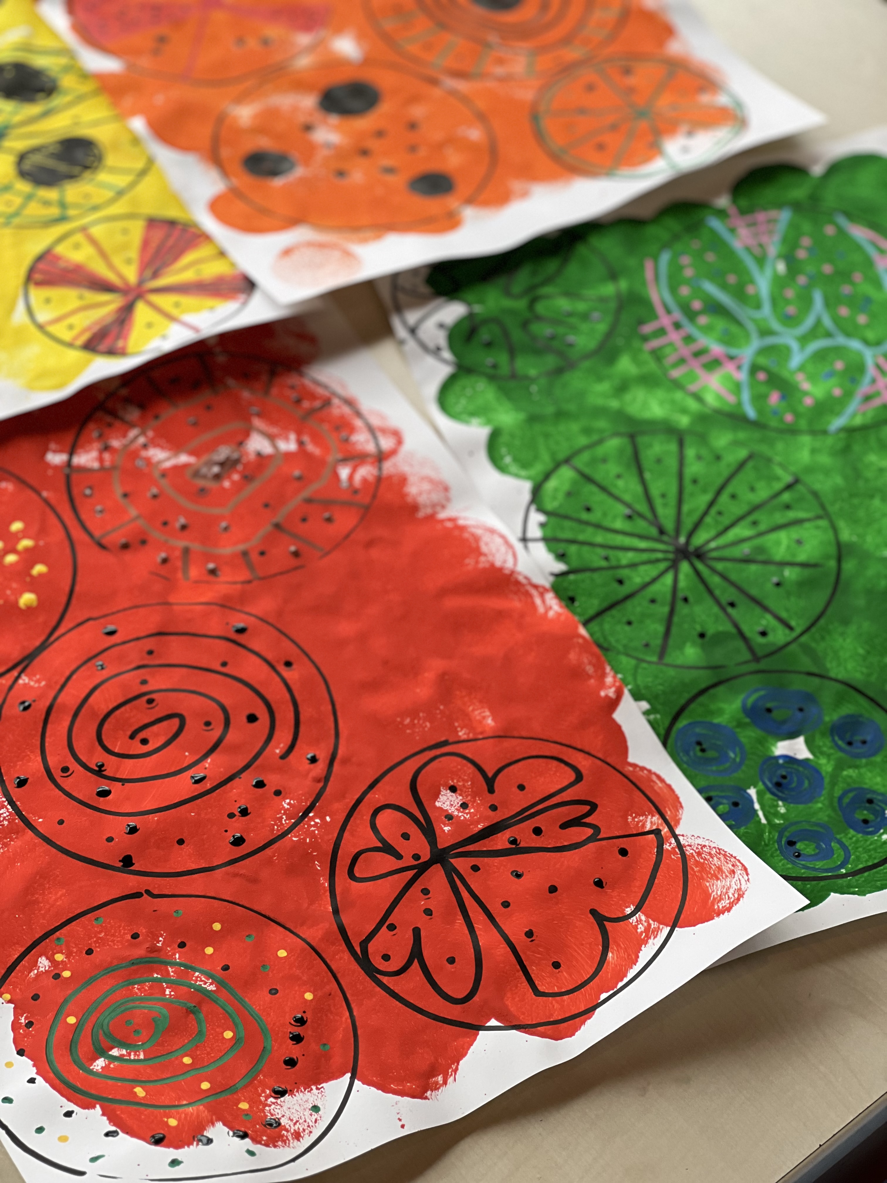 Elaborato classe "Sezione gialla piccoli e grandi Gialla"